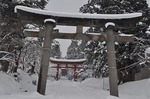 岩木山神社　鳥居　Iwaki-san shrine   Torii